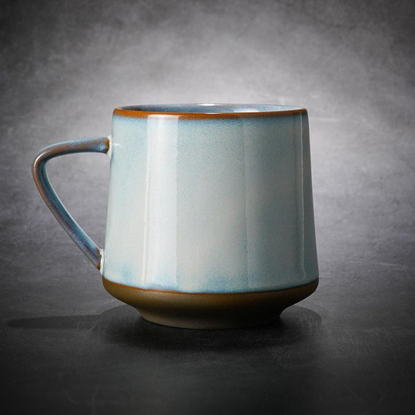Latte Coffee Cup, Large Tea Cup, Large Pottery Coffee Cup, 8 oz Ceramic Coffee Mug, Handmade Coffee Cup-artworkcanvas