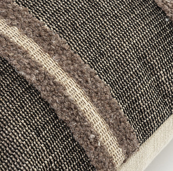 Contemporary Throw Pillow for Living Room, Large Abstract Throw Pillows for Couch, Modern Sofa Throw Pillows, Modern Square Pillows-artworkcanvas