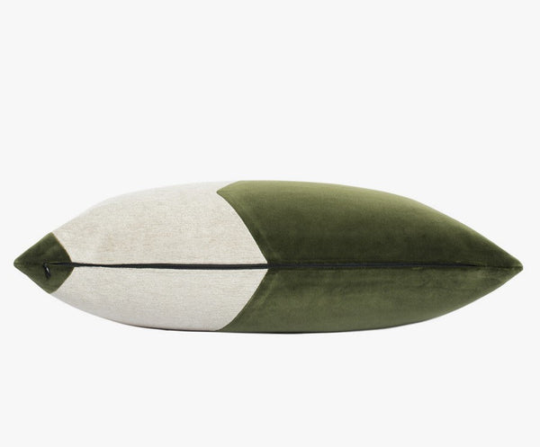 Modern Sofa Throw Pillows, Blackish Green Abstract Contemporary Throw Pillow for Living Room, Large Decorative Throw Pillows for Couch-artworkcanvas