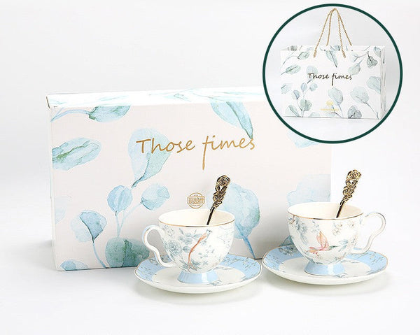 Porcelain Coffee Cup, Ceramic Tea Cup Set, Luxury Tea Cup with Saucer, Elegant Coffee Cup, Porcelain Tea cups, British Tea Cup Set, Afternoon Tea Cup with Saucer Set-artworkcanvas