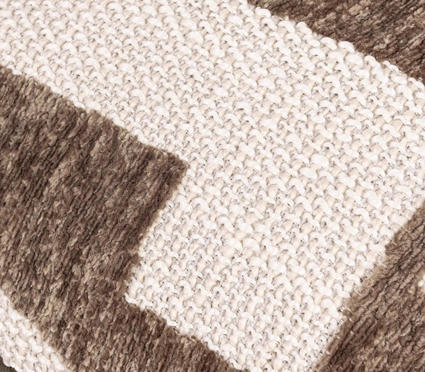 Modern Square Pillows, Contemporary Throw Pillow for Living Room, Large Abstract Throw Pillows for Couch, Modern Sofa Throw Pillows-artworkcanvas