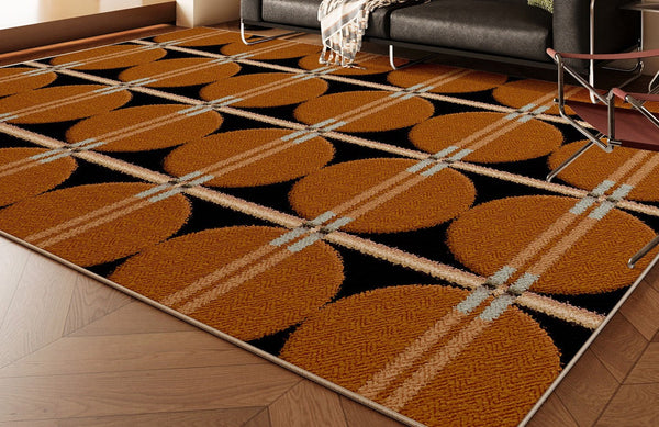 Modern Rugs for Living Room, Geometric Modern Carpets, Colorful Abstract Rugs for Bedroom, Mid Century Contemporary Rugs