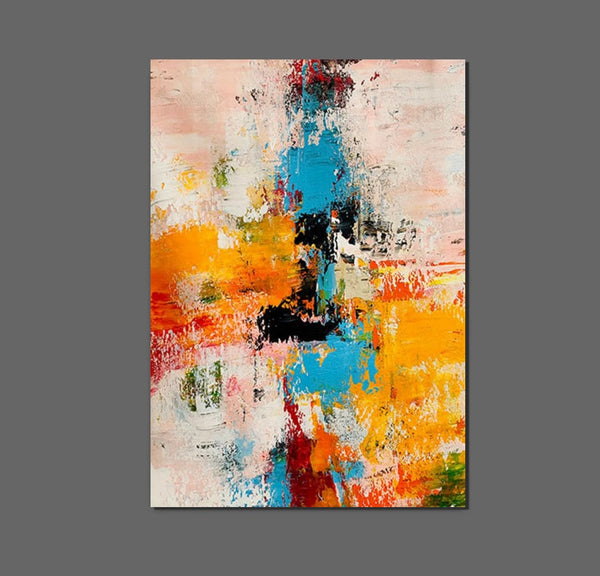 Hand Painted Wall Painting, Extra Large Paintings for Living Room, Modern Abstract Art for Bedroom, Abstract Acrylic Wall Painting, Simple Painting Ideas