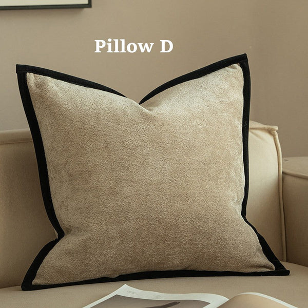 Modern Decorative Pillow Covers, Decorative Pillow Arrangement Ideas for Couch, Large Decorative Throw Pillows, Decorative Pillows for Living Room-artworkcanvas