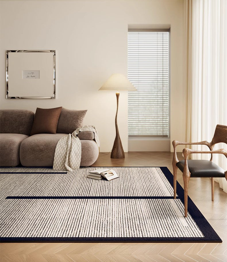 Large Modern Rugs for Living Room, Mid Century Modern Rugs for Bedroom, Contemporary Abstract Rugs under Dining Room Table-artworkcanvas