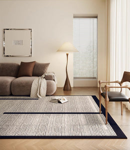 Large Modern Rugs for Living Room, Mid Century Modern Rugs for Bedroom, Contemporary Abstract Rugs under Dining Room Table-artworkcanvas
