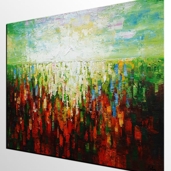 Large Canva Art, Abstract Painting, Bedroom Canvas Art, Custom Extra Large Acrylic Modern Art