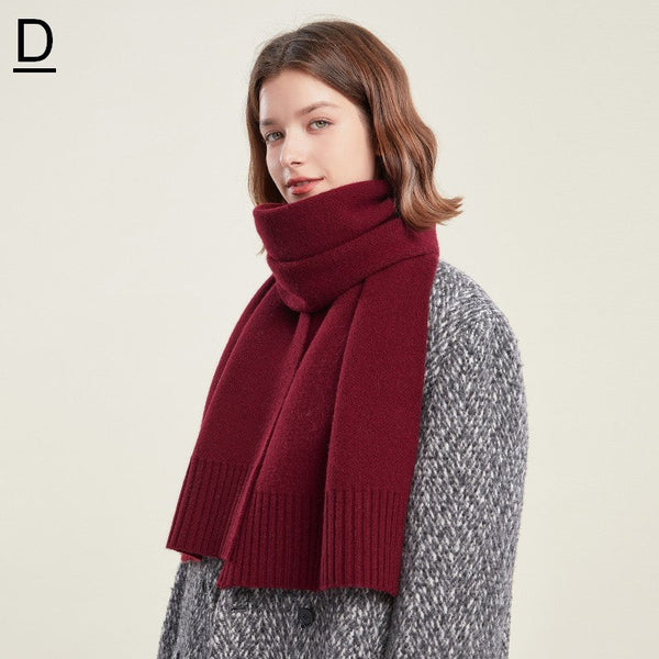 Wool Scarf for Women, Casual Scarf for Women, Fashion Designer Scarf, Cold Weather Scarf, Modern Winter Scarf, Soft Cashmere Scarf for Women-artworkcanvas