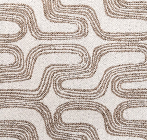 Large Contemporary Throw Pillow for Interior Design, Abstract Decorative Throw Pillows, Geometric Square Modern Throw Pillows for Couch-artworkcanvas