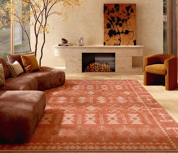 Modern Rugs for Living Room, Mid Century Area Rugs for Bedroom, Large Contemporary Area Rugs for Dining Room-artworkcanvas