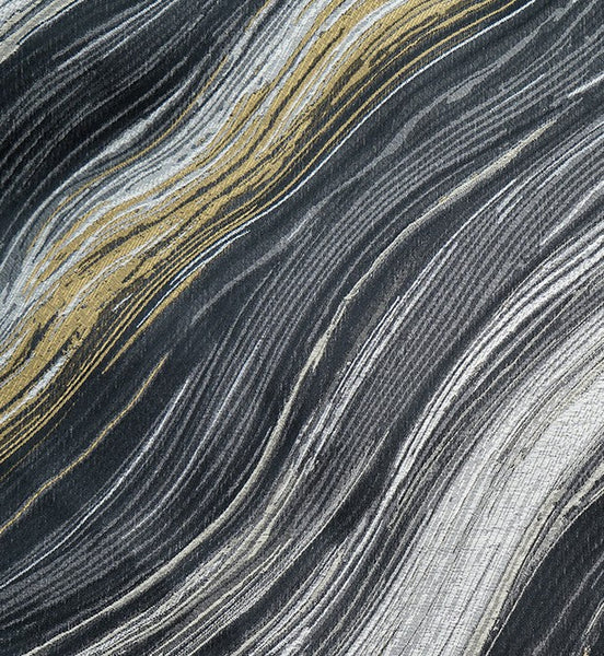 Simple Throw Pillow for Interior Design, Modern Black Gray Golden Lines Decorative Throw Pillows, Modern Sofa Pillows, Contemporary Square Modern Throw Pillows for Couch