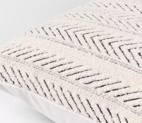 Extra Large Decorative Pillows for Couch, Modern Sofa Pillows, Contemporary Throw Pillows for Living Room, Modern Square Pillows-artworkcanvas