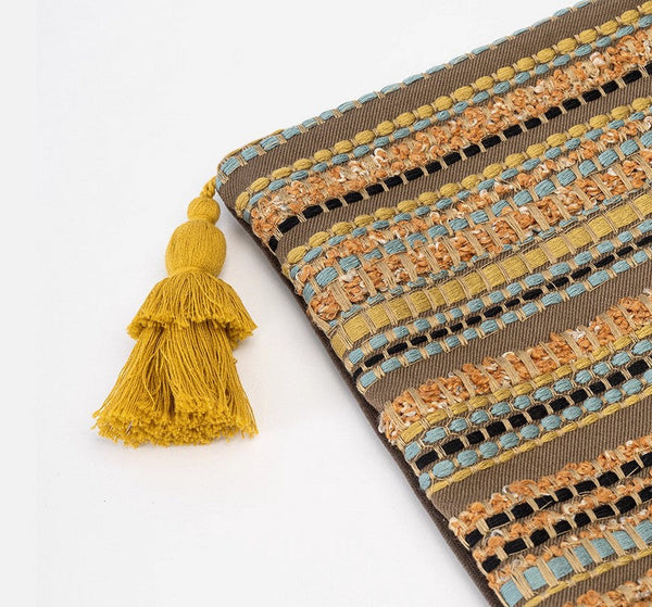 Contemporary Modern Sofa Pillows, Luxury Modern Pillows for Couch, Decorative Throw Pillows for Bedroom, Large Modern Pillow for Living Room-artworkcanvas