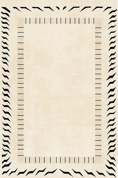 Cream Color Modern Carpets for Living Room, Thick Contemporary Rugs for Bedroom, Modern Rugs for Dining Room, Mid Century Modern Rugs Next to Bed