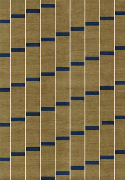 Large Modern Rugs for Living Room, Mid Century Modern Rugs for Bedroom, Abstract Geometric Modern Rugs, Green Modern Rugs for Dining Room-artworkcanvas