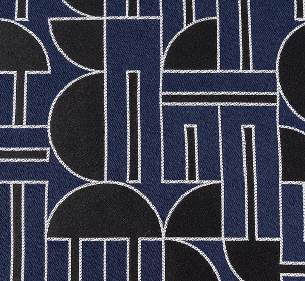 Abstract Decorative Throw Pillows, Geomeric Contemporary Pillows, Blue Square Modern Throw Pillows for Couch, Large Simple Throw Pillow for Interior Design-artworkcanvas