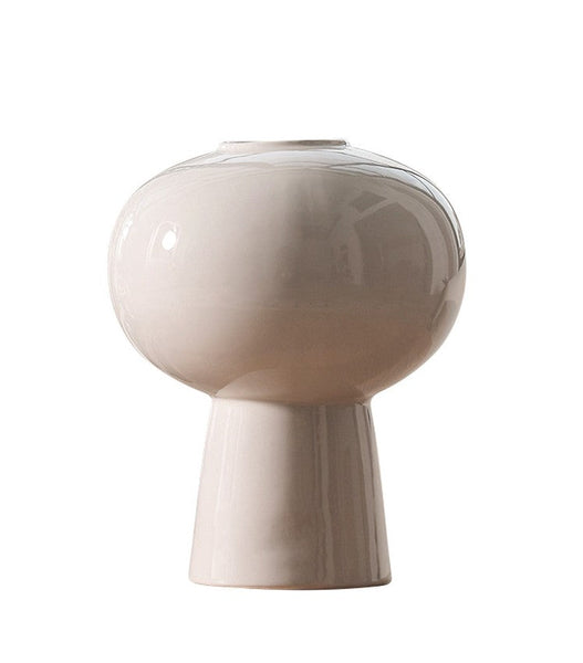 Contemporary Vases on Dining Table, Centerpiece Ceramic Bouquet Vases, Porcelain Vases for Modern Home Decor, Handmade Modern Flower Vase-artworkcanvas