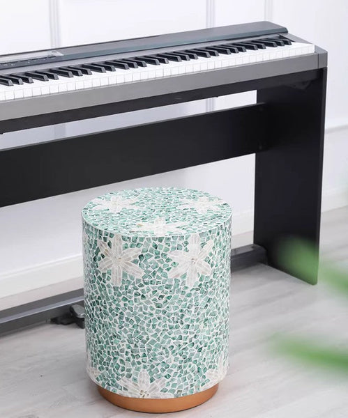 Modern Small Sofa Side Table, Unique Small End Table, Creative Coffee Table, Contemporary Round Side Table, Portable Casual Side Table-artworkcanvas