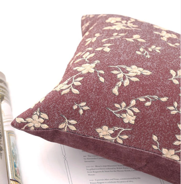 Embroidery Decorative Sofa Pillows, Large Throw Pillow for Interior Design, Luxury Decorative Throw Pillows for Couch, Large Square Modern Sofa Pillows for Living Room-artworkcanvas