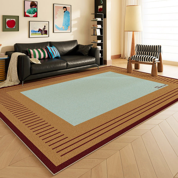 Mid Century Contemporary Rugs, Modern Living Room Rug Ideas, Geometric Modern Area Rugs, Modern Rugs for Dining Room-artworkcanvas
