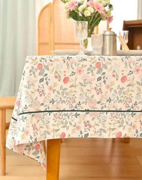Country Farmhouse Tablecloth, Rustic Table Covers for Kitchen, Large Rectangle Tablecloth for Dining Room Table, Square Tablecloth for Round Table-artworkcanvas