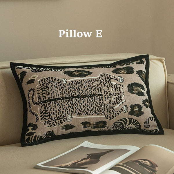 Large Decorative Throw Pillows, Modern Decorative Pillow Covers, Decorative Pillow Arrangement Ideas for Couch, Decorative Pillows for Living Room-artworkcanvas