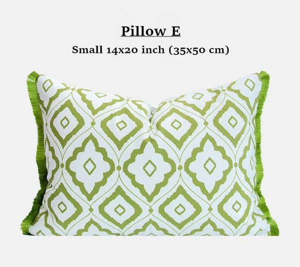 Large Decorative Pillows for Interior Design, Modern Decorative Cushion Covers, Unique Decorative Pillow Arrangement Ideas for Couch, Decorative Pillows for Living Room-artworkcanvas