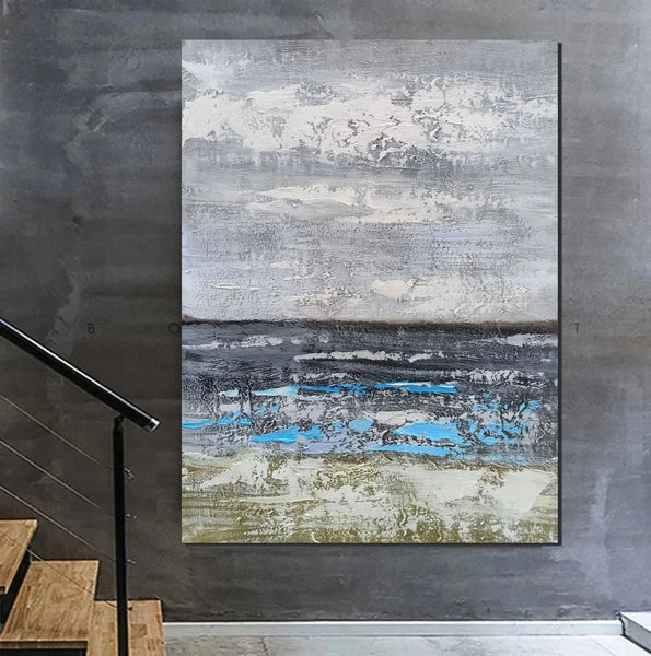 Living Room Acrylic Wall Art Ideas, Buy Art Online, Modern Abstract Paintings, Abstrct Acrylic Paintings, Heavy Texture Canvas Art-artworkcanvas