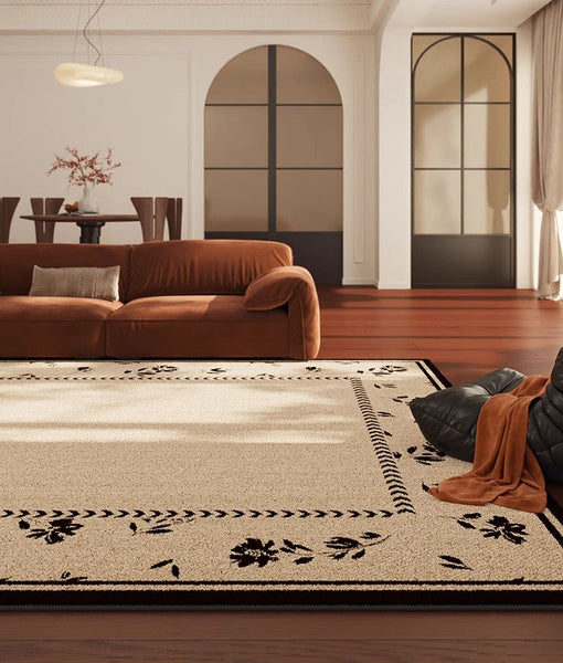 Unique Modern Rugs for Dining Room, Abstract Modern Rugs for Bedroom, Large Modern Rugs for Living Room, Contemporary Geometric Modern Rugs-artworkcanvas