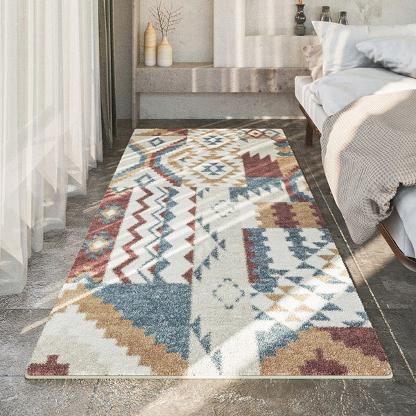 Modern Rug Placement Ideas for Living Room, Contemporary Modern Rugs for Bedroom, Geometric Modern Rugs for Sale, Abstract Rugs for Dining Room-artworkcanvas