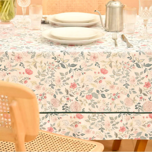 Country Farmhouse Tablecloth, Rustic Table Covers for Kitchen, Large Rectangle Tablecloth for Dining Room Table, Square Tablecloth for Round Table-artworkcanvas