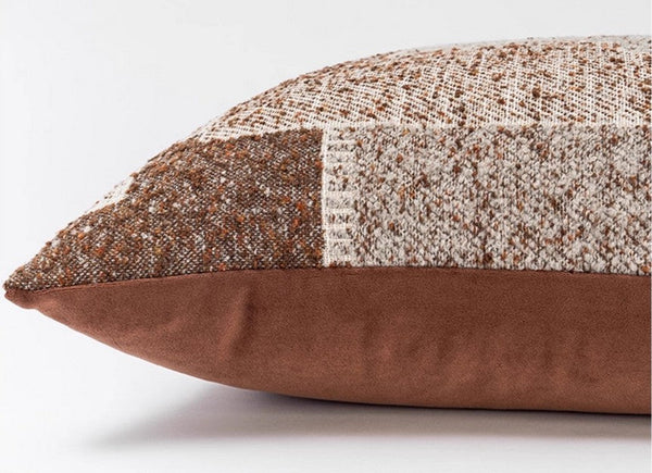 Large Square Modern Throw Pillows for Couch, Contemporary Modern Sofa Pillows for Bedroom, Simple Decorative Throw Pillows, Large Throw Pillow for Interior Design-artworkcanvas