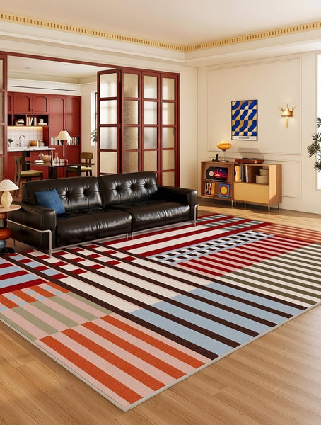 Unique Modern Rugs for Living Room, Contemporary Modern Rugs for Dining Room, Extra Large Modern Rugs for Bedroom