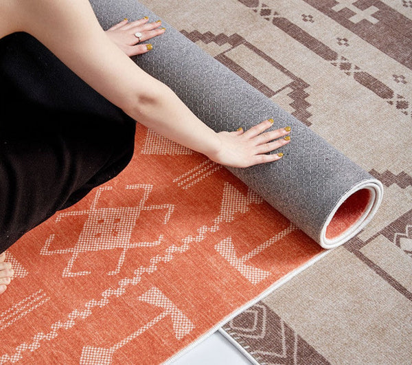Modern Rugs for Living Room, Mid Century Area Rugs for Bedroom, Large Contemporary Area Rugs for Dining Room-artworkcanvas