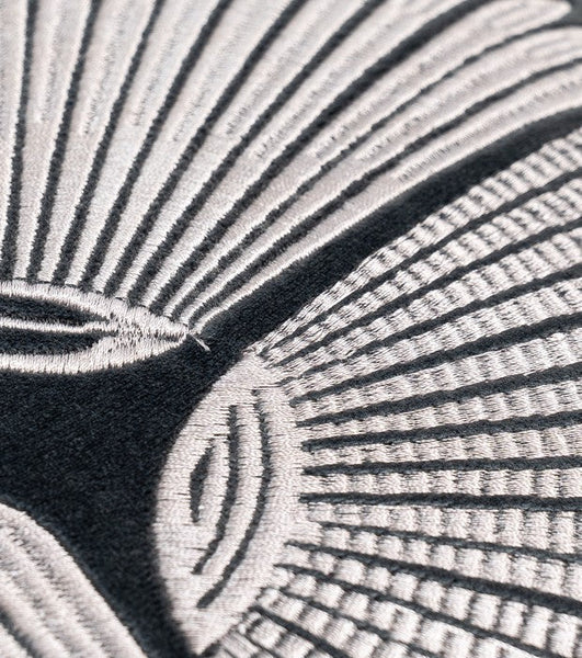 Abstract Feather Pattern Throw Pillows for Couch, Simple Modern Sofa Throw Pillows, Contemporary Throw Pillow for Living Room, Modern Square Pillows-artworkcanvas