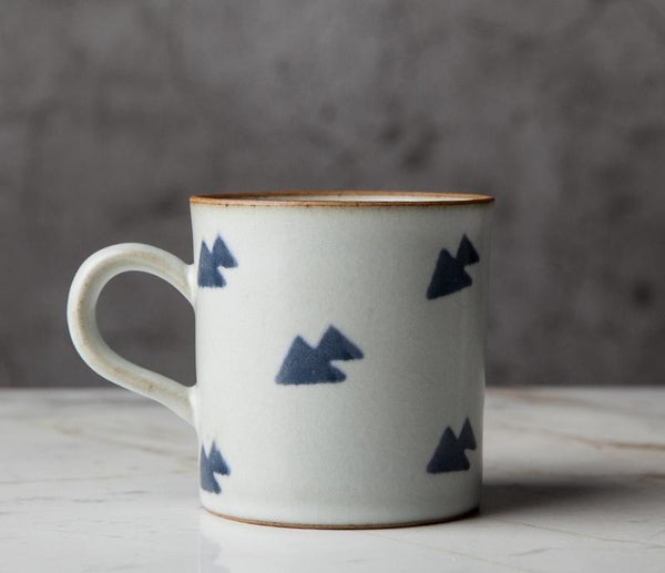 Large Capacity Coffee Cup, Cappuccino Coffee Mug, 10 oz Pottery Tea Cup, Handmade Pottery Coffee Cup-artworkcanvas