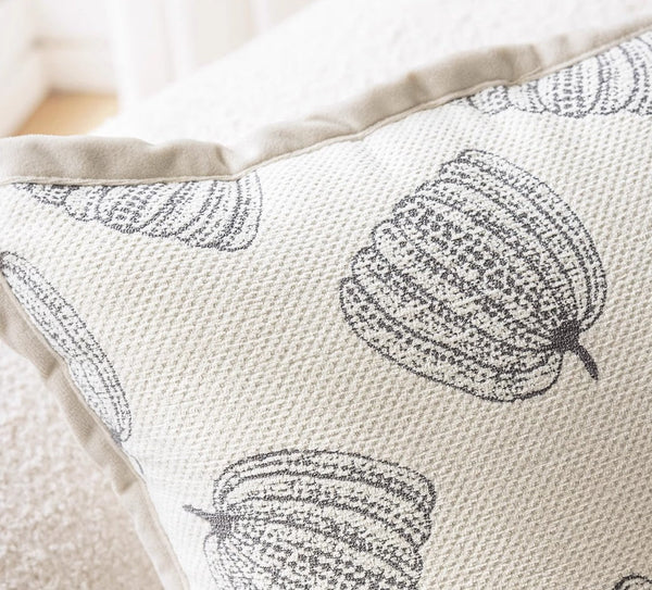 Decorative Throw Pillows for Couch, Embroider Flower Pillow Covers, Farmhouse Flower Decorative Pillows, Modern Sofa Pillows-artworkcanvas