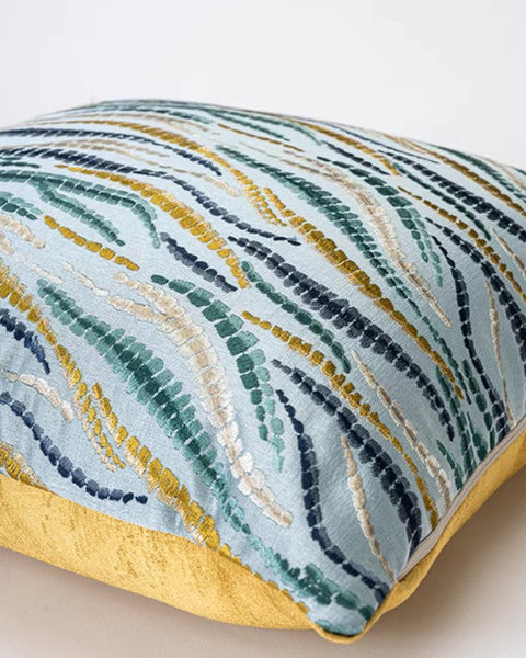 Square Modern Pillows for Couch, Contemporary Modern Sofa Pillows, Decorative Throw Pillows for Bedroom, Large Throw Pillow for Living Room-artworkcanvas