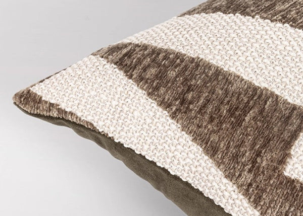 Modern Square Pillows, Contemporary Throw Pillow for Living Room, Large Abstract Throw Pillows for Couch, Modern Sofa Throw Pillows-artworkcanvas