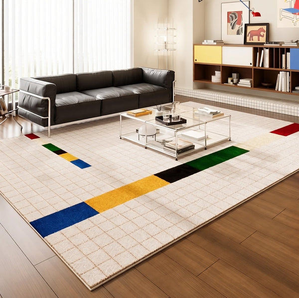 Geometric Modern Rugs under Dining Room Table, Modern Carpets for Office, Abstract Modern Rugs, Contemporary Modern Rugs Next to Bed