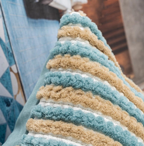 Large Decorative Throw Pillows, Abstract Modern Sofa Pillows, Contemporary Square Modern Throw Pillows for Couch, Simple Throw Pillow for Interior Design-artworkcanvas