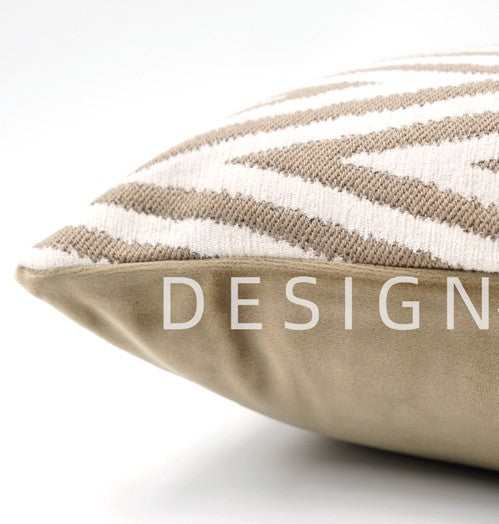 Geometric Modern Throw Pillows for Couch, Large Modern Throw Pillow for Interior Design, Contemporary Modern Sofa Pillows, Simple Decorative Throw Pillows-artworkcanvas