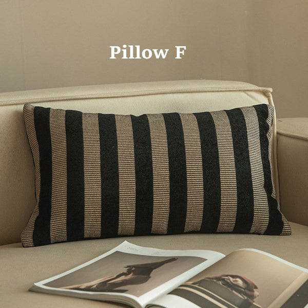 Decorative Pillow Arrangement Ideas for Couch, Large Decorative Throw Pillows, Decorative Pillows for Living Room, Modern Decorative Pillow Covers-artworkcanvas