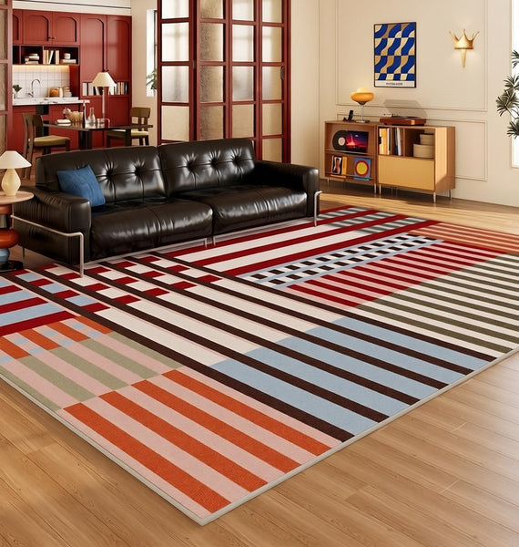 Unique Modern Rugs for Living Room, Contemporary Modern Rugs for Dining Room, Extra Large Modern Rugs for Bedroom