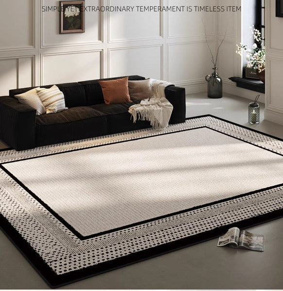 Dining Room Geometric Area Rugs, Contemporary Modern Rugs for Office, Bedroom Modern Rugs, Large Modern Rugs for Living Room-artworkcanvas