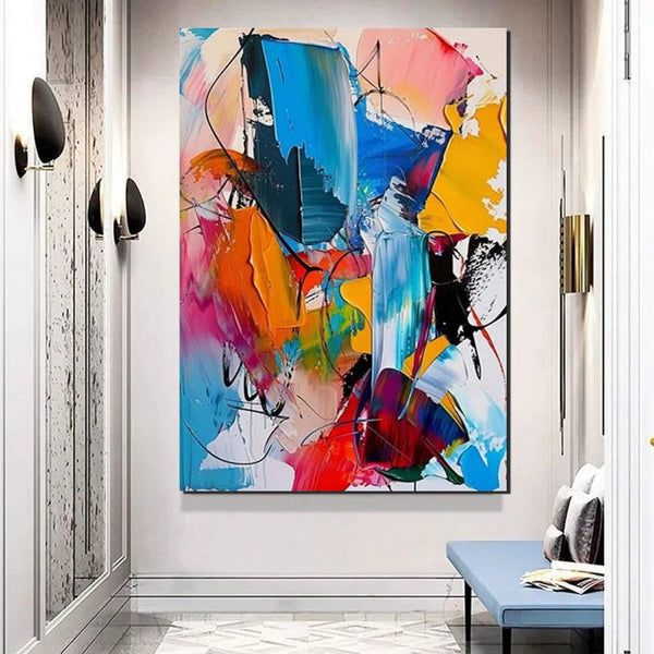 Acrylic Painting for Living Room, Hand Painted Acrylic Painting, Extra Large Wall Art Painting, Modern Contemporary Abstract Artwork, Buy Paintings Online-artworkcanvas