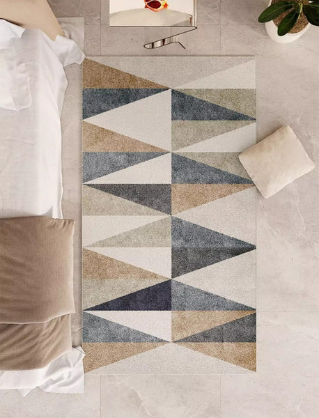 Large Modern Rugs for Bedroom, Modern Rugs for Dining Room, Simple Large Modern Rugs for Living Room, Abstract Geometric Modern Rugs-artworkcanvas