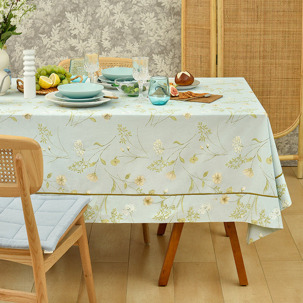 Farmhouse Table Cloth, Wedding Tablecloth, Large Rectangle Tablecloth for Dining Room Table, Rectangular Table Covers for Kitchen, Square Tablecloth for Coffee Table-artworkcanvas
