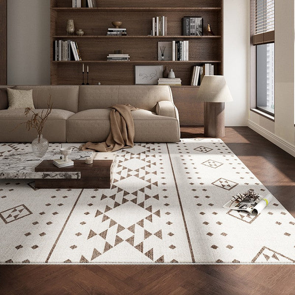 Contemporary Geometric Carpets, Contemporary Modern Rugs, Abstract Modern Rugs for Living Room, Extra Large Modern Rugs under Dining Room Table-artworkcanvas