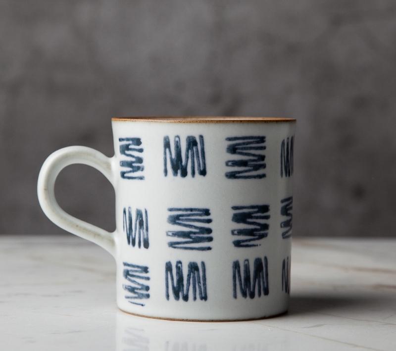 Cappuccino Coffee Mug, Handmade Pottery Coffee Cup, Large Capacity Coffee Cup, Pottery Tea Cup-artworkcanvas